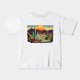 Saguaro national park 8213 Kids T-Shirt